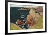 Belle-Ile-Eug?ne Boudin-Framed Giclee Print