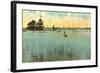 Belle Isle Yacht Club, Detroit, Michigan-null-Framed Art Print