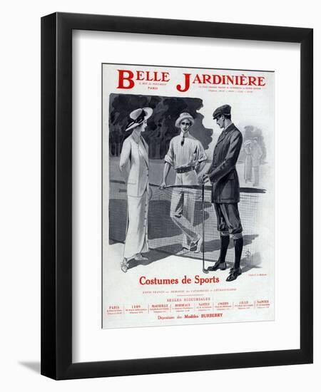 Belle Jardiniere, 1912, France-null-Framed Premium Giclee Print