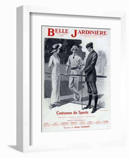 Belle Jardiniere, 1912, France-null-Framed Premium Giclee Print