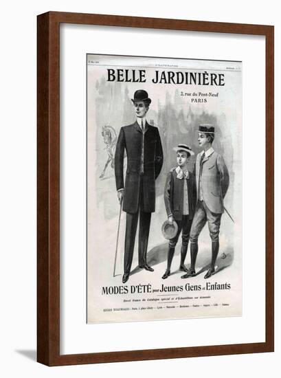Belle Jardiniere, Magazine Advertisement, France, 1902-null-Framed Giclee Print