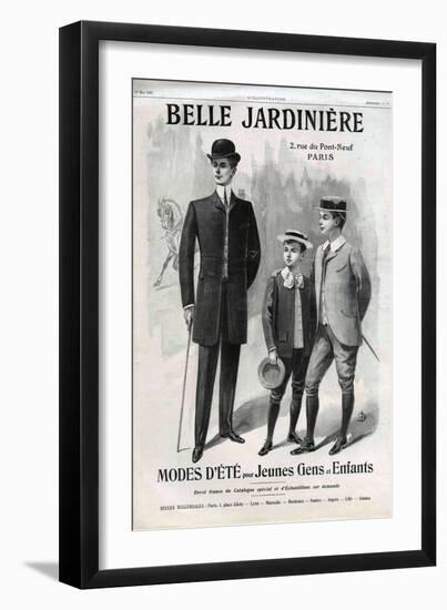 Belle Jardiniere, Magazine Advertisement, France, 1902-null-Framed Giclee Print