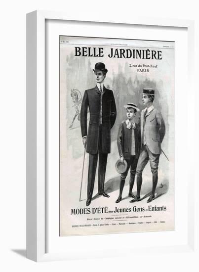 Belle Jardiniere, Magazine Advertisement, France, 1902-null-Framed Giclee Print