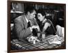 Belle mais dangereuse (She Couldn't Say No) by Lloyd Bacon with Robert Mitchum, Jean Simmons, 1954 -null-Framed Photo