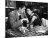 Belle mais dangereuse (She Couldn't Say No) by Lloyd Bacon with Robert Mitchum, Jean Simmons, 1954 -null-Mounted Photo