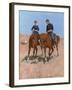 Belle Mckeever and Lt. Edgar Wheelock, C.1899-Frederic Remington-Framed Giclee Print