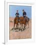 Belle Mckeever and Lt. Edgar Wheelock, C.1899-Frederic Remington-Framed Giclee Print