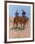 Belle Mckeever and Lt. Edgar Wheelock, C.1899-Frederic Remington-Framed Giclee Print