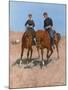 Belle Mckeever and Lt. Edgar Wheelock, C.1899-Frederic Remington-Mounted Giclee Print