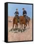 Belle Mckeever and Lt. Edgar Wheelock, C.1899-Frederic Remington-Framed Stretched Canvas