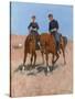 Belle Mckeever and Lt. Edgar Wheelock, C.1899-Frederic Remington-Stretched Canvas