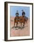 Belle Mckeever and Lt. Edgar Wheelock, C.1899-Frederic Remington-Framed Giclee Print