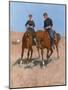 Belle Mckeever and Lt. Edgar Wheelock, C.1899-Frederic Remington-Mounted Giclee Print