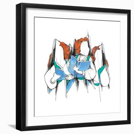 Belle Morph-Alexis Marcou-Framed Limited Edition