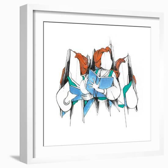 Belle Morph-Alexis Marcou-Framed Limited Edition