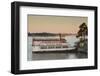 Belle of Hot Spring, Tour Boat at Dawn, Hot Springs, Arkansas, USA-Walter Bibikow-Framed Photographic Print