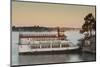 Belle of Hot Spring, Tour Boat at Dawn, Hot Springs, Arkansas, USA-Walter Bibikow-Mounted Photographic Print