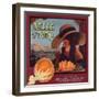 Belle of Piru Brand - Piru, California - Citrus Crate Label-Lantern Press-Framed Art Print