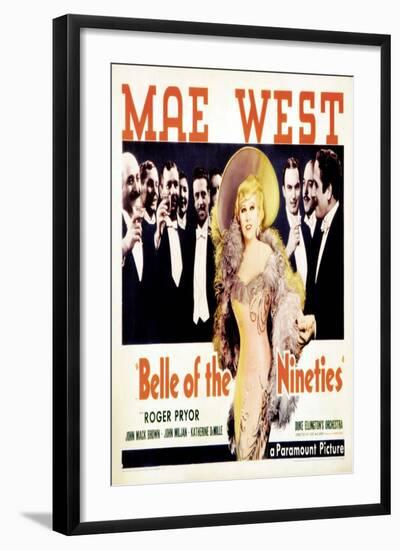 Belle of the Nineties, 1934-null-Framed Art Print