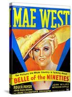 Belle of the Nineties, Mae West, 1934-null-Stretched Canvas