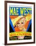 Belle of the Nineties, Mae West, 1934-null-Framed Photo