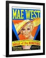 Belle of the Nineties, Mae West, 1934-null-Framed Photo