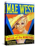 Belle of the Nineties, Mae West, 1934-null-Stretched Canvas