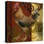 Belle Rooster I-Art Licensing Studio-Stretched Canvas
