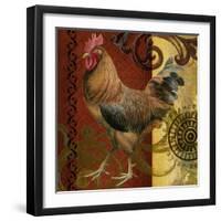 Belle Rooster I-Art Licensing Studio-Framed Giclee Print