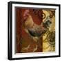 Belle Rooster I-Art Licensing Studio-Framed Giclee Print