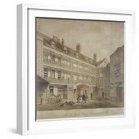 Belle Sauvage Inn, Belle Sauvage Yard, Ludgate Hill, City of London,1845-Anon-Framed Giclee Print