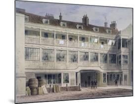 Belle Sauvage Yard, Ludgate Hill, London, C1850-Thomas Hosmer Shepherd-Mounted Giclee Print
