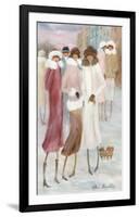 Belle sortie d'hiver-Hélène Léveillée-Framed Art Print