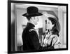 BELLE STARR, 1941 directed by IRVING CUMMINGS Dana Andrews and Gene Tierney (b/w photo)-null-Framed Photo