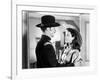 BELLE STARR, 1941 directed by IRVING CUMMINGS Dana Andrews and Gene Tierney (b/w photo)-null-Framed Photo