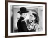 BELLE STARR, 1941 directed by IRVING CUMMINGS Dana Andrews and Gene Tierney (b/w photo)-null-Framed Photo