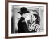 BELLE STARR, 1941 directed by IRVING CUMMINGS Dana Andrews and Gene Tierney (b/w photo)-null-Framed Photo