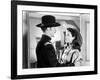 BELLE STARR, 1941 directed by IRVING CUMMINGS Dana Andrews and Gene Tierney (b/w photo)-null-Framed Photo