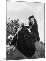 BELLE STARR, 1941 directed by IRVING CUMMINGS Gene Tierney (b/w photo)-null-Mounted Photo