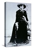 Belle Starr (B/W Photo)-American Photographer-Stretched Canvas