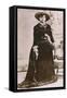 Belle Starr, Female Western Outlaw, Holding a Revolver, Ca. 1880-null-Framed Stretched Canvas