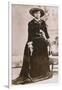 Belle Starr, Female Western Outlaw, Holding a Revolver, Ca. 1880-null-Framed Photo