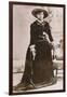 Belle Starr, Female Western Outlaw, Holding a Revolver, Ca. 1880-null-Framed Photo