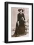 Belle Starr, Female Western Outlaw, Holding a Revolver, Ca. 1880-null-Framed Photo