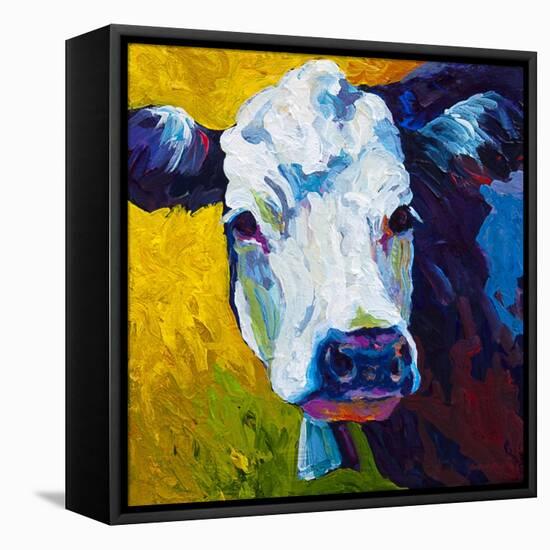 Belle-Marion Rose-Framed Stretched Canvas