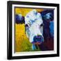 Belle-Marion Rose-Framed Giclee Print