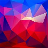 Bright Geometric Background-Bellenixe-Art Print