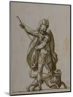 Bellerophon and the Chimaera, C.1609-Inigo Jones-Mounted Giclee Print