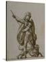 Bellerophon and the Chimaera, C.1609-Inigo Jones-Stretched Canvas