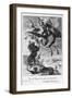 Bellerophon Fights the Chimera, 1655-Michel de Marolles-Framed Giclee Print